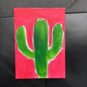 Pop art cactus